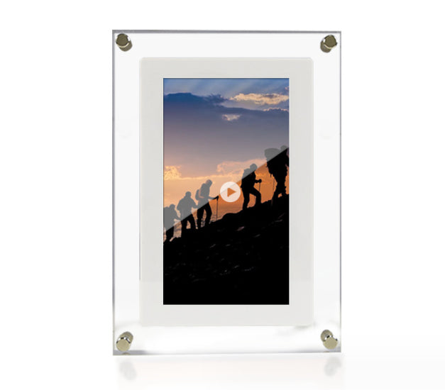 Digital Acrylic Photo Frame with Video Playback By Avalor Deco